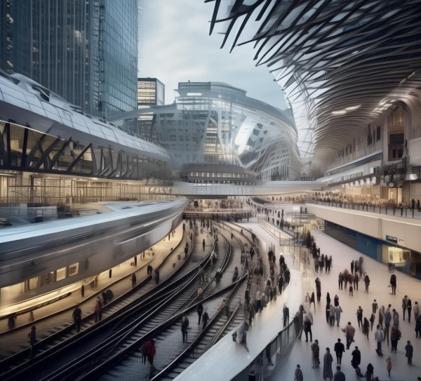 南站商贸连接经济文明的纽带